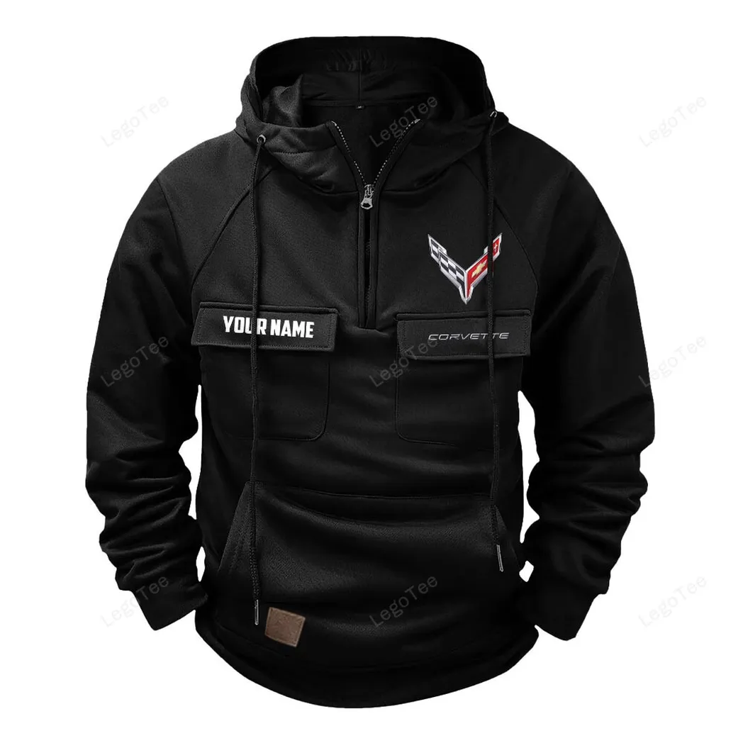 High-Performance Coupe Tactical Quarter-Zip Hoodie, Tuners' Tactical Quarter-Zip CAR109 - Black