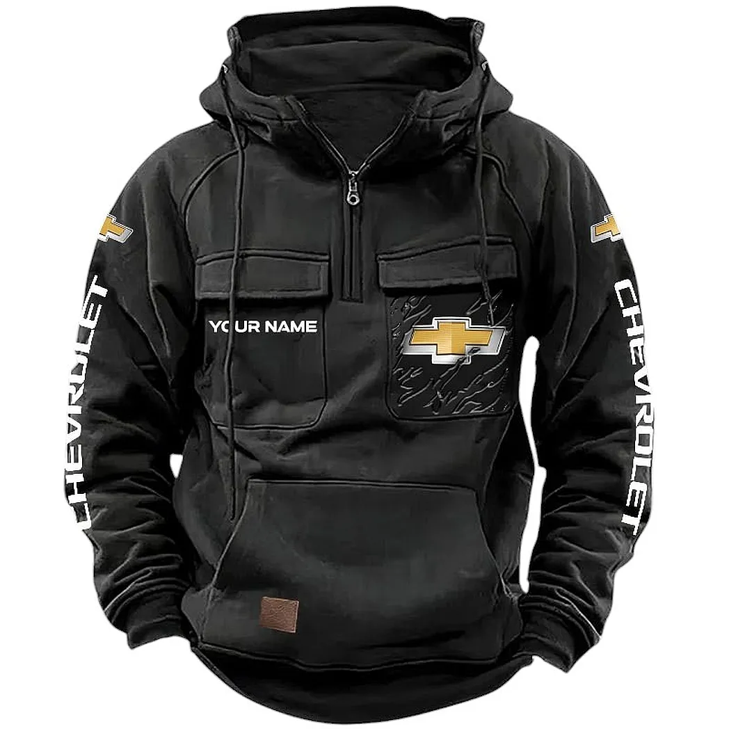 Reliable Family Car Tactical Quarter-Zip Hoodie, Road Warrior Quarter-Zip CAR164 - Black