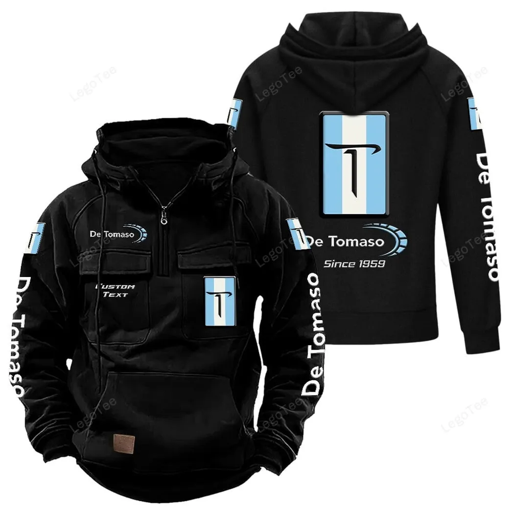 Power Cruiser Tactical Quarter-Zip Hoodie, Tuners' Tactical Quarter-Zip CAR960 - Black